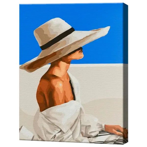 Картина по номерам Art Gallery Незнакомка в шляпе EX8666 40 x 30 cm / Вертикальная photo 1 Картина по номерам Art Gallery Незнакомка в шляпе EX8666 40 x 30 cm / Вертикальная photo 1