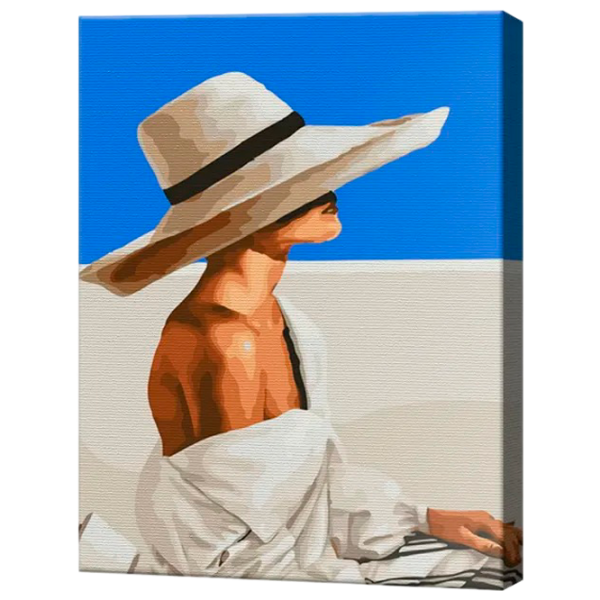 Картина по номерам Art Gallery Незнакомка в шляпе EX8666 40 x 30 cm / Вертикальная photo 1 Картина по номерам Art Gallery Незнакомка в шляпе EX8666 40 x 30 cm / Вертикальная photo 1