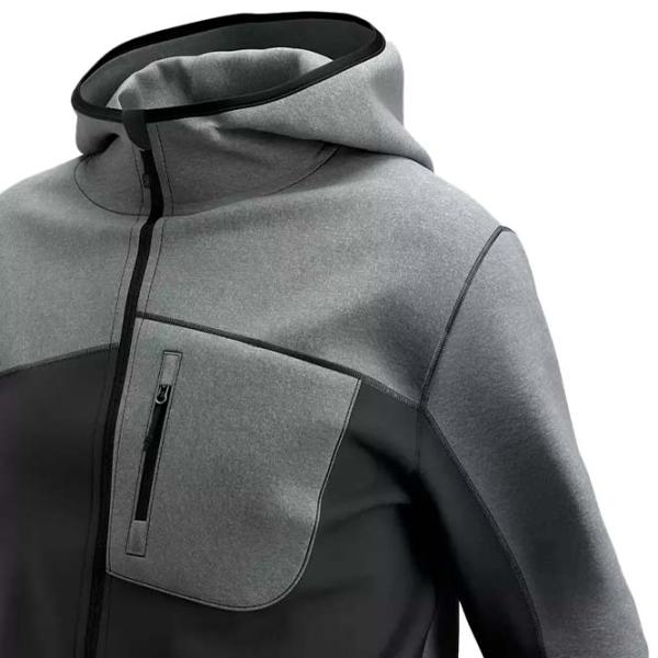 Hanorac de lucru unisex SAFETY JOGGER OAK HOODIE Graphite / 280 g/m2 photo 2