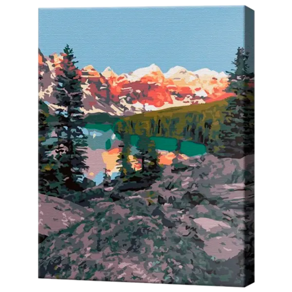 Картина по номерам Art Gallery Закат в горах EX7694 40 x 30 cm / Вертикальная photo 1 Картина по номерам Art Gallery Закат в горах EX7694 40 x 30 cm / Вертикальная photo 1