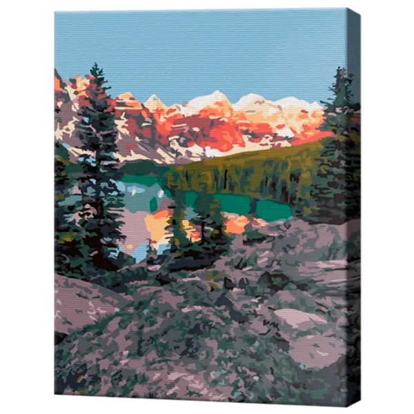 Картина по номерам Art Gallery Закат в горах EX7694 40 x 30 cm / Вертикальная photo 1 Картина по номерам Art Gallery Закат в горах EX7694 40 x 30 cm / Вертикальная photo 1