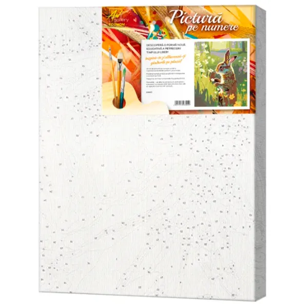 Картина по номерам Art Gallery Кролик среди цветов EX8663 40 x 30 cm / Вертикальная photo 3