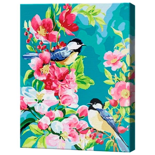 Картина по номерам Art Gallery Синички на дереве EX8164 40 x 30 cm / Вертикальная photo 1 Картина по номерам Art Gallery Синички на дереве EX8164 40 x 30 cm / Вертикальная photo 1