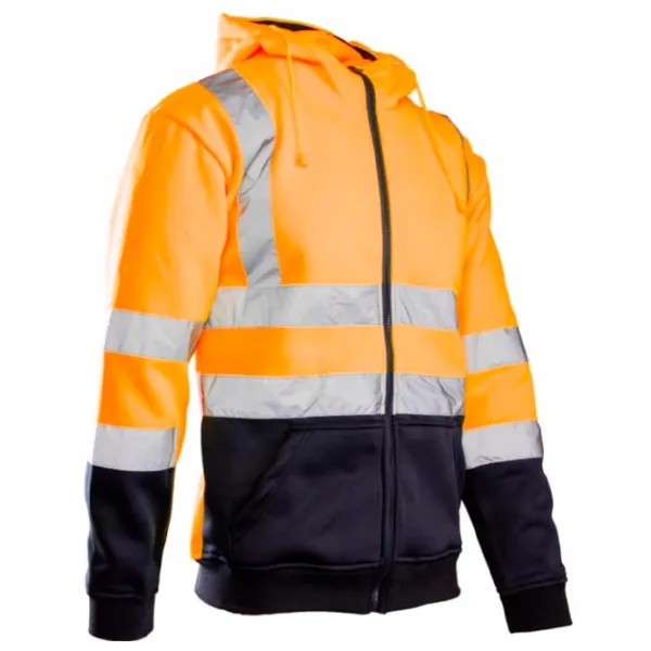 Hanorac de lucru unisex Brixton Flash Orange / 320 g/m2 photo 4