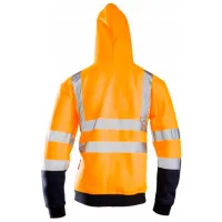 Hanorac de lucru unisex Brixton Flash Orange / 320 g/m2 photo 4