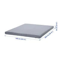 Ортопедический матрас Ikea Agotnes 140 x 200 см Высота матраса: 10 см photo 2