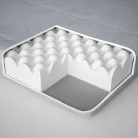 Ортопедический матрас Ikea Agotnes 140 x 200 см Высота матраса: 10 см photo 4