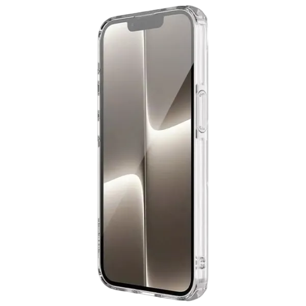 Husă pentru smartphone Apple iPhone 16e Nillkin / MagSafe Back / TPU/PC / White Transparent photo 5