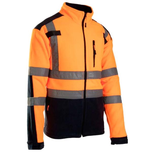 Рабочая толстовка унисекс Brixton FLASH POLAR Оранжевый / 320 г/м² photo 3
