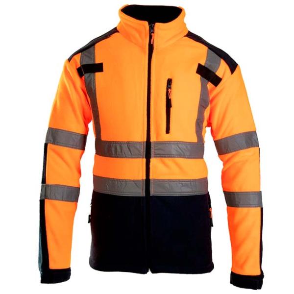 Рабочая толстовка унисекс Brixton FLASH POLAR Оранжевый / 320 г/м² photo 1