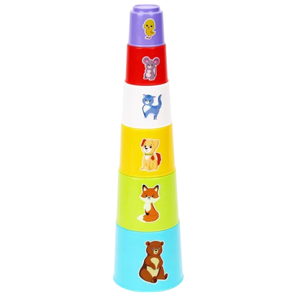 Joc educativ TehnoK Piramide 3+/ Joc de logică photo 1