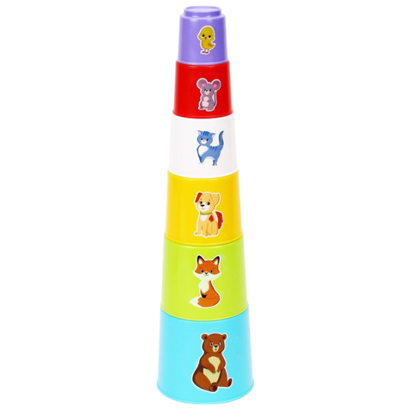 Joc educativ TehnoK Piramide 3+/ Joc de logică photo 1