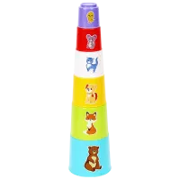 Развивающий набор TehnoK Piramide 3+/ Логическая игра