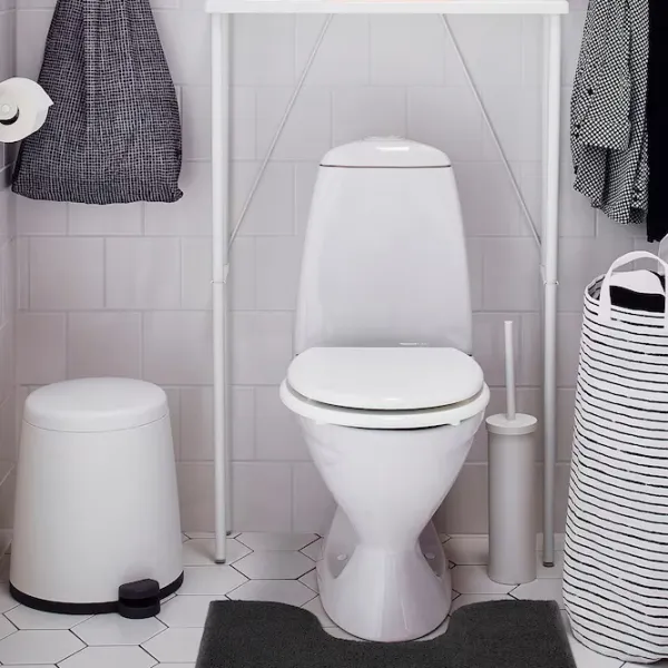 Коврик для ванной Ikea 105.503.13 Полиэстер / Grey photo 2
