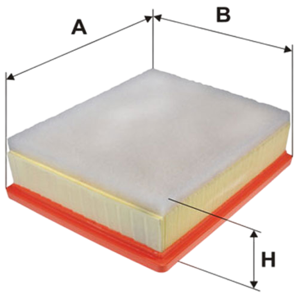 Filtru de aer Wix Filters WA9798 WX-WA9798 photo 1