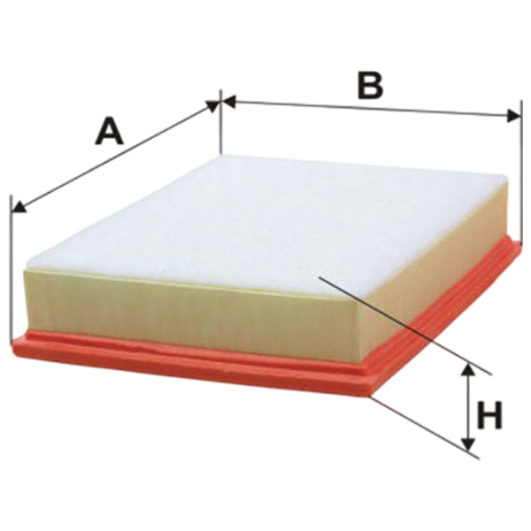 Воздушный фильтр Wix Filters WA9593 WX-WA9593 photo 1