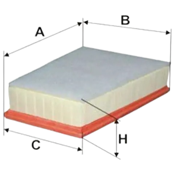 Filtru de aer Wix Filters WA9569 WX-WA9569 photo 1