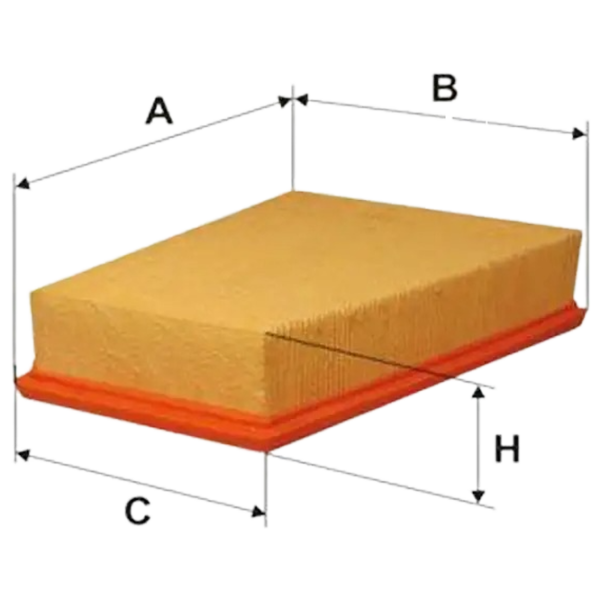 Filtru de aer Wix Filters WA9458 WX-WA9458 photo 4 Filtru de aer Wix Filters WA9458 WX-WA9458 photo 4