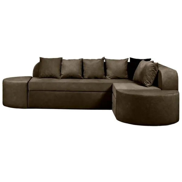 Canapea Edka Jupiter (01238041) Stofă / Dark Brown photo 1