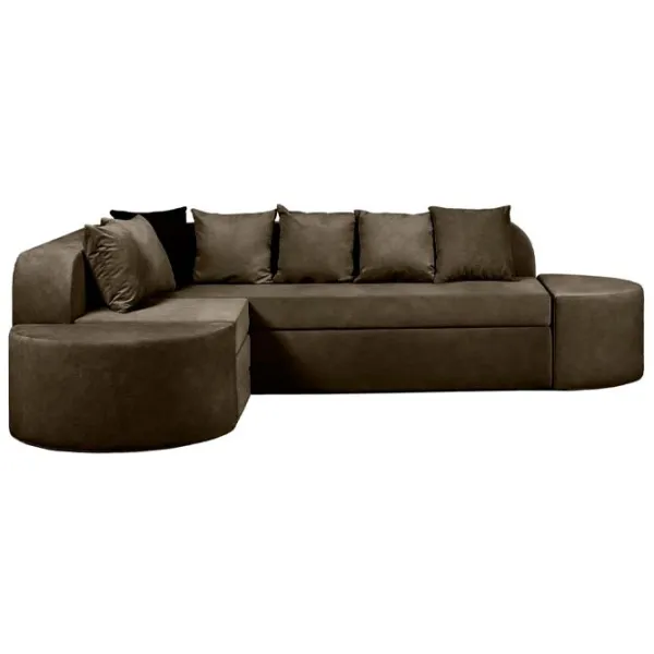 Canapea Edka Jupiter (01238041) Stofă / Dark Brown photo 2