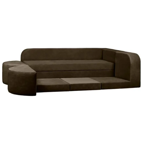 Canapea Edka Jupiter (01238041) Stofă / Dark Brown photo 3