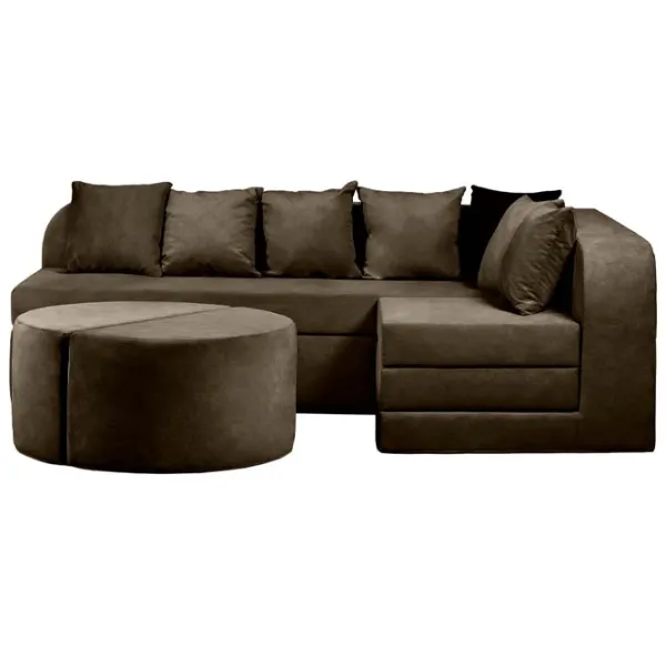 Canapea Edka Jupiter (01238041) Stofă / Dark Brown photo 4