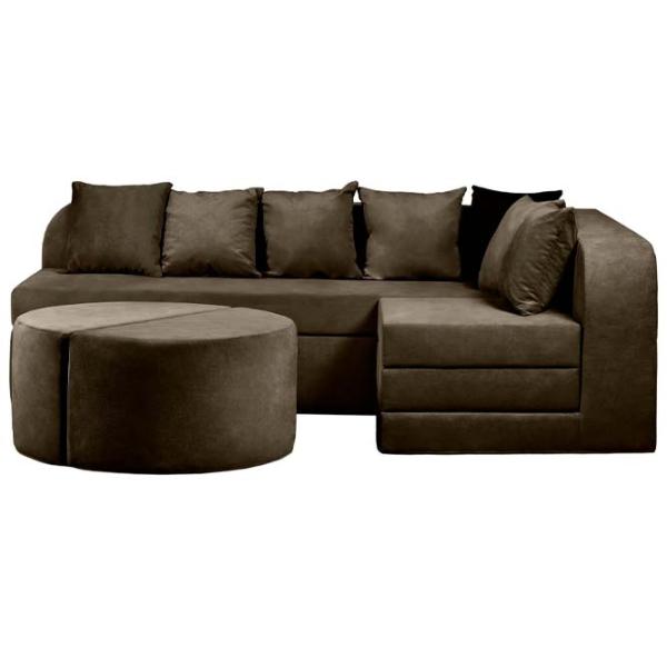 Canapea Edka Jupiter (01238041) Stofă / Dark Brown photo 4