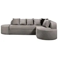 Canapea Edka Jupiter (01238041) Stofă / Dark Gray photo 2
