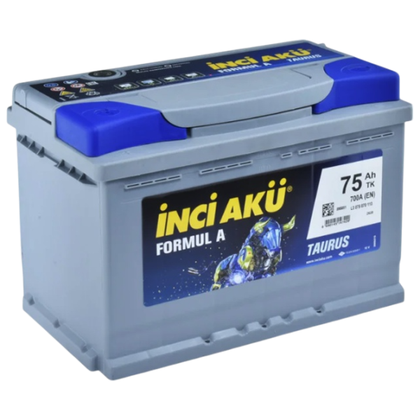 Авто аккумулятор Inci Aku Nanogold  750A / 75 Ач  photo 1