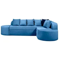 Диван Edka Jupiter (01238041) Ткань / Аквамарин