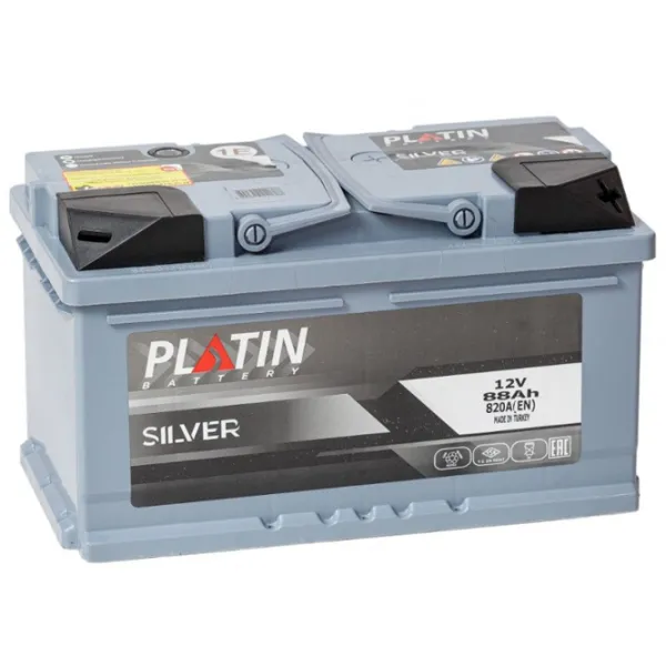 Авто аккумулятор PLATIN LB4 Silver 820A / 88 Ач  photo 1
