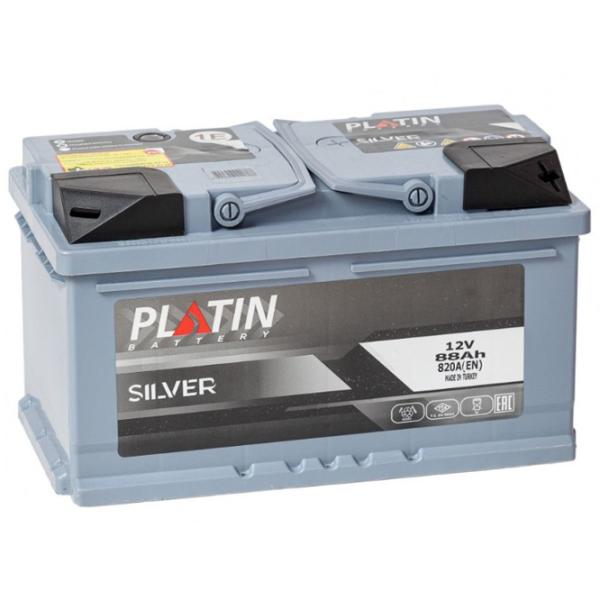 Авто аккумулятор PLATIN LB4 Silver 820A / 88 Ач  photo 1