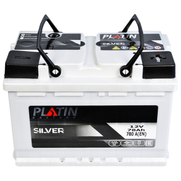 Авто аккумулятор PLATIN L3 Silver 750A / 78 Ач  photo 2