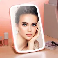 Oglindă de machiaj Jordan Judy NV505 Unilateral / Pink photo 5