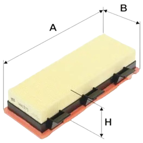 Filtru de aer Wix Filters WA6375 WX-WA6375 photo 7