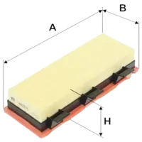 Filtru de aer Wix Filters WA6375 WX-WA6375 photo 7