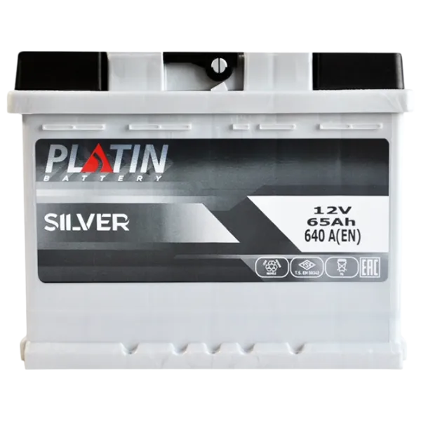 Авто аккумулятор PLATIN LB2 Silver 640A / 65 Ач  photo 1