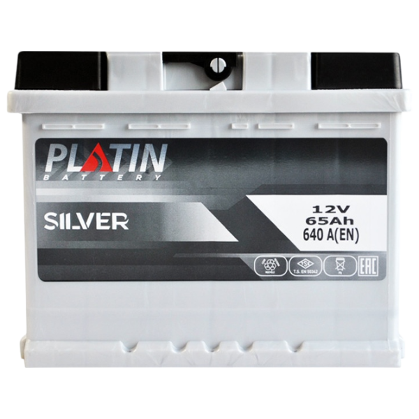 Авто аккумулятор PLATIN LB2 Silver 640A / 65 Ач  photo 1