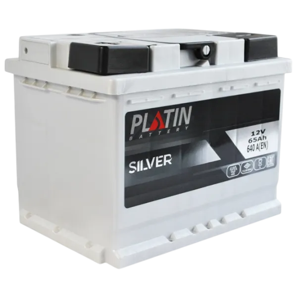Авто аккумулятор PLATIN LB2 Silver 640A / 65 Ач  photo 3