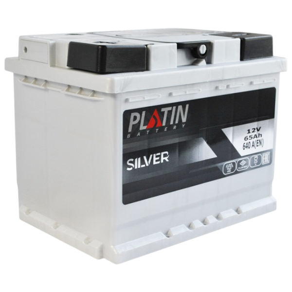 Авто аккумулятор PLATIN LB2 Silver 640A / 65 Ач  photo 3