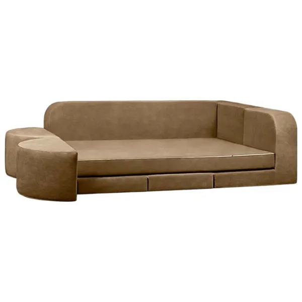 Canapea Edka Jupiter (01238041) Stofă / Light Brown photo 2