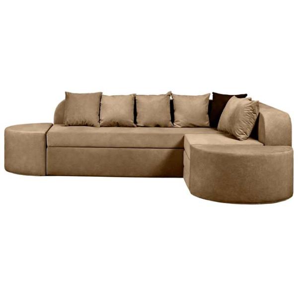 Canapea Edka Jupiter (01238041) Stofă / Light Brown photo 3