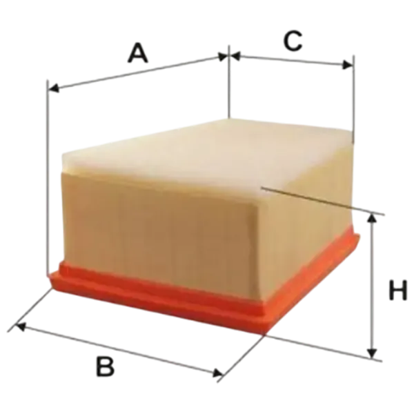Filtru de aer Wix Filters WA6595 WX-WA6595 photo 2 Filtru de aer Wix Filters WA6595 WX-WA6595 photo 2