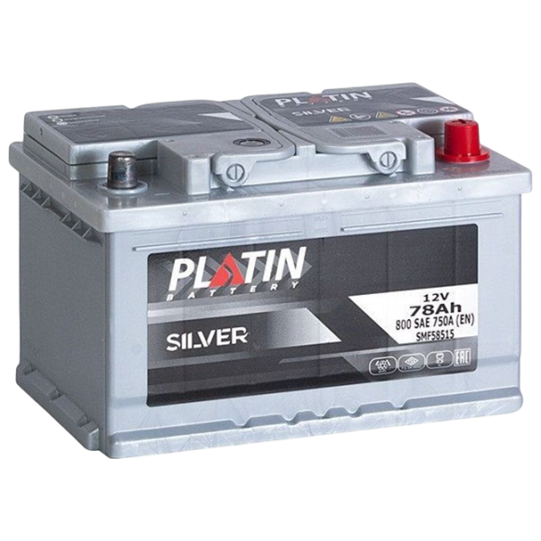Авто аккумулятор PLATIN LB3 Silver 750A / 78 Ач  photo 1