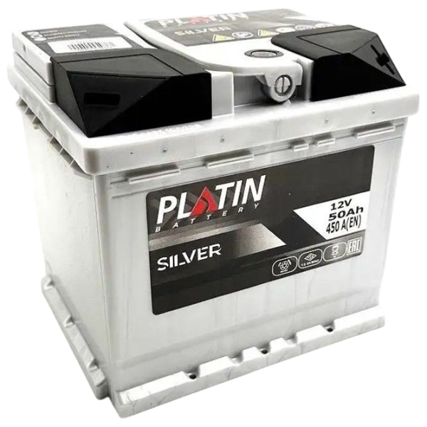 Авто аккумулятор PLATIN LB1 Silver 450A / 50 Ah  photo 1