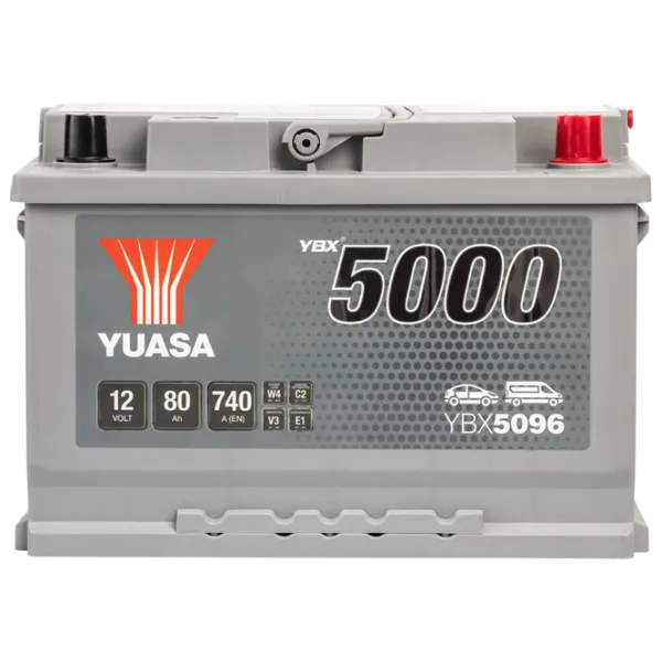 Авто аккумулятор Yuasa Silver 5000 740A / 80 Ач  photo 1