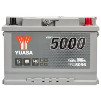 Acumulator auto Yuasa Silver 5000 740A / 80 Ah 
