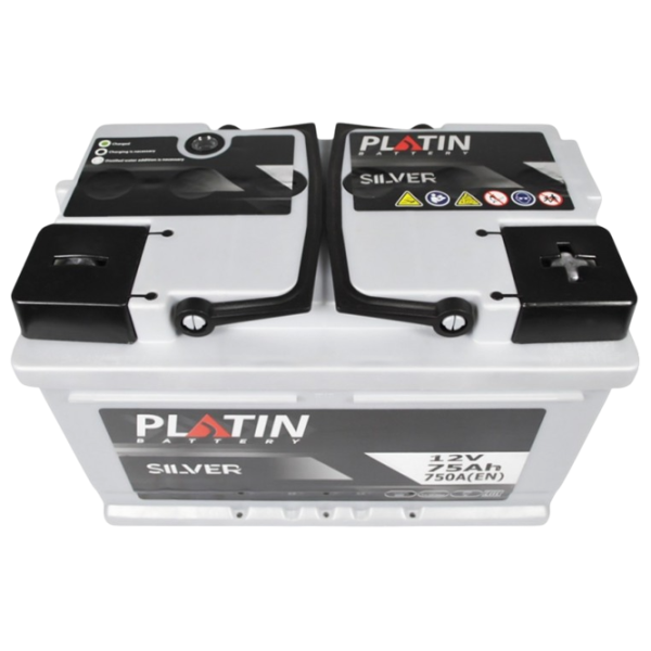 Авто аккумулятор PLATIN LB3 Silver 720A / 75 Ач  photo 2