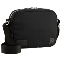 Сумка плечевая Puma Porsche Legacy Small Crossbody Bag  / Серый Черный / 2л