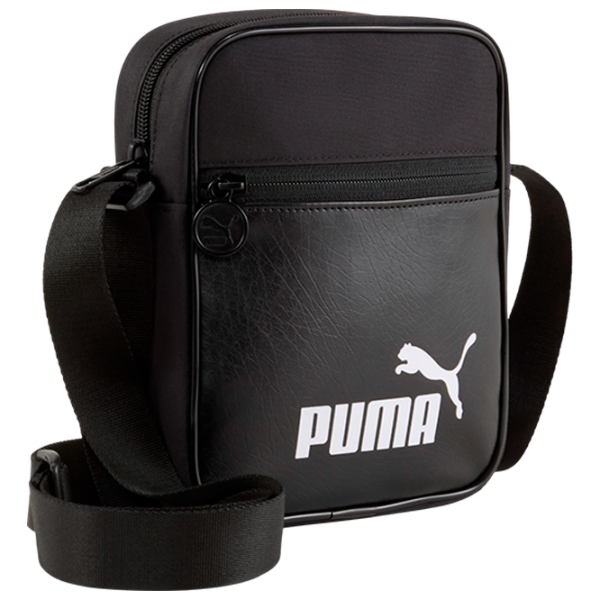 Geantă de umăr Puma Campus Portable  / White Black / 5l photo 1